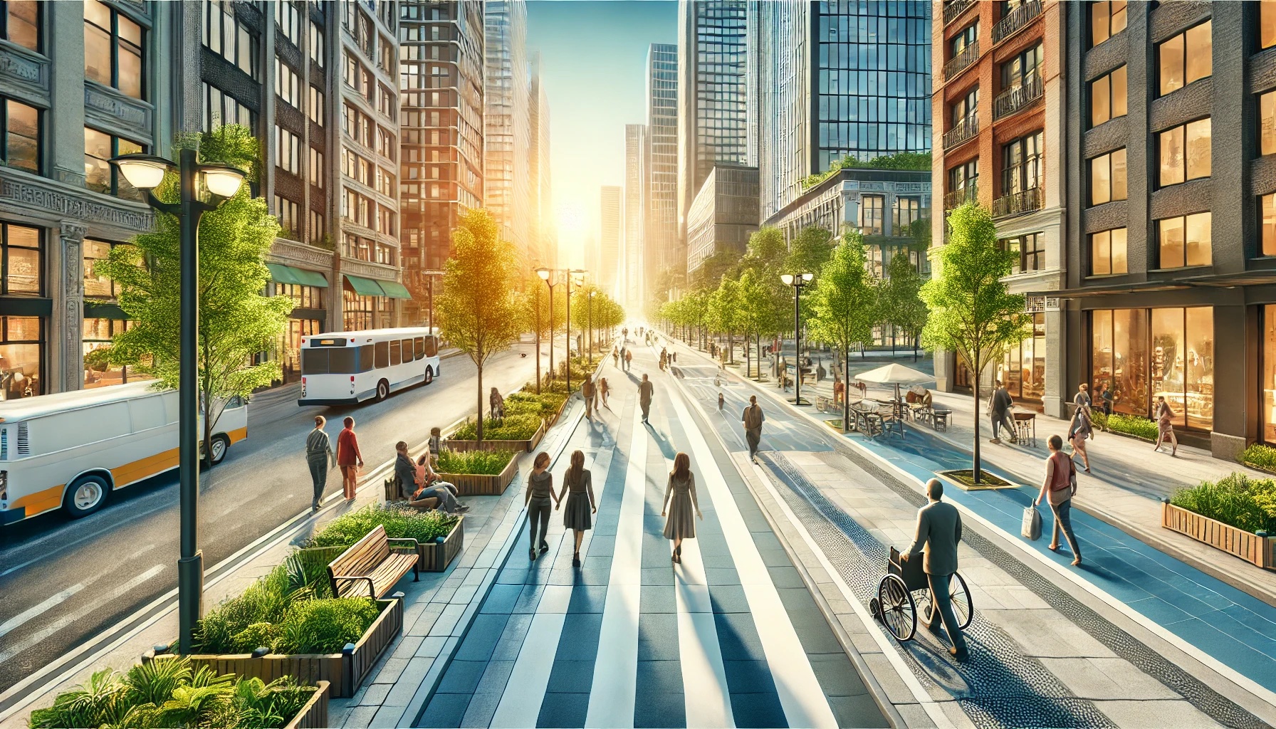 Calçada como Elemento Integrador da Cidade