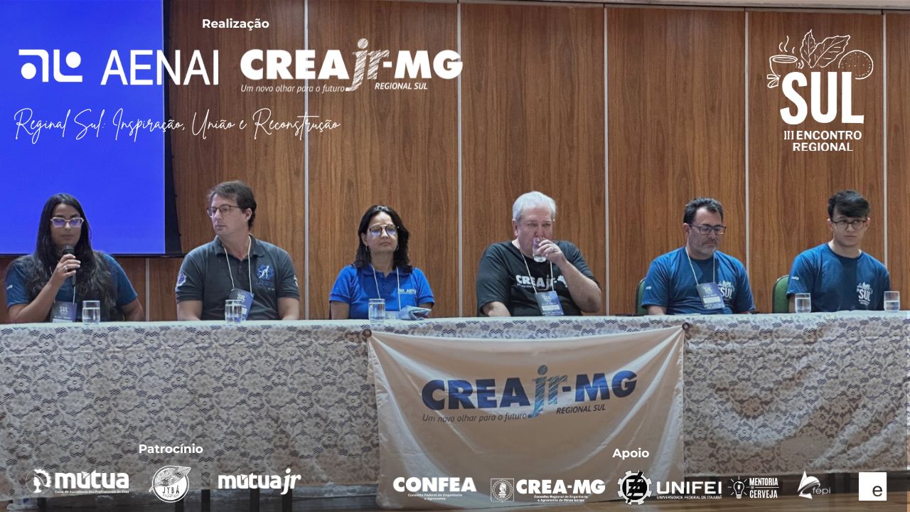 III Encontro Regional Sul fortalece integração, formação profissional e protagonismo nas engenharias em Minas Gerais